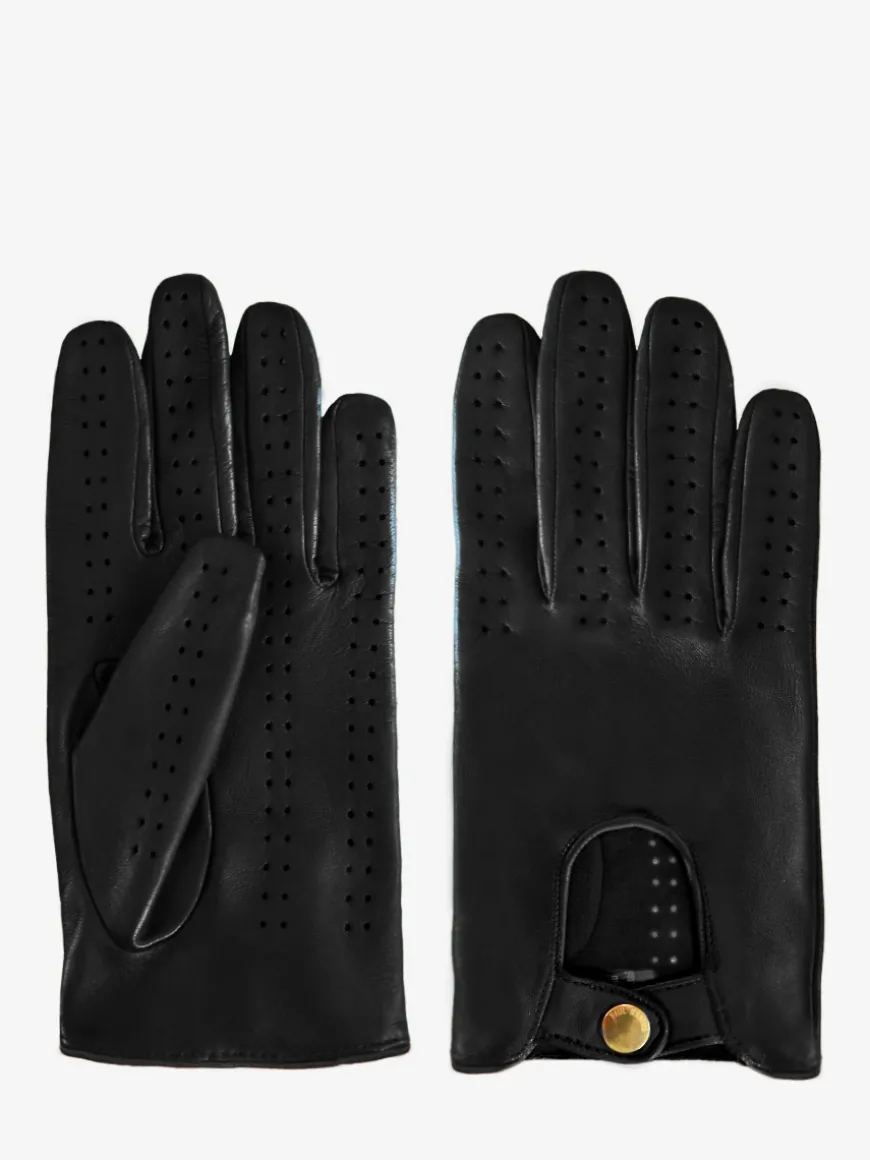 Gants Pilote Homme - Noir