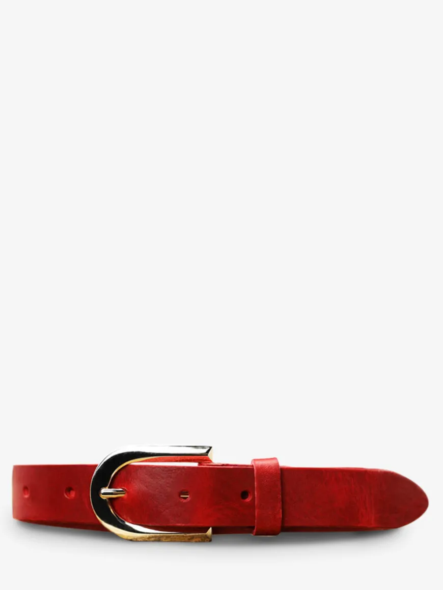LaCeinture Magnifique - 20mm - Rouge Carmin