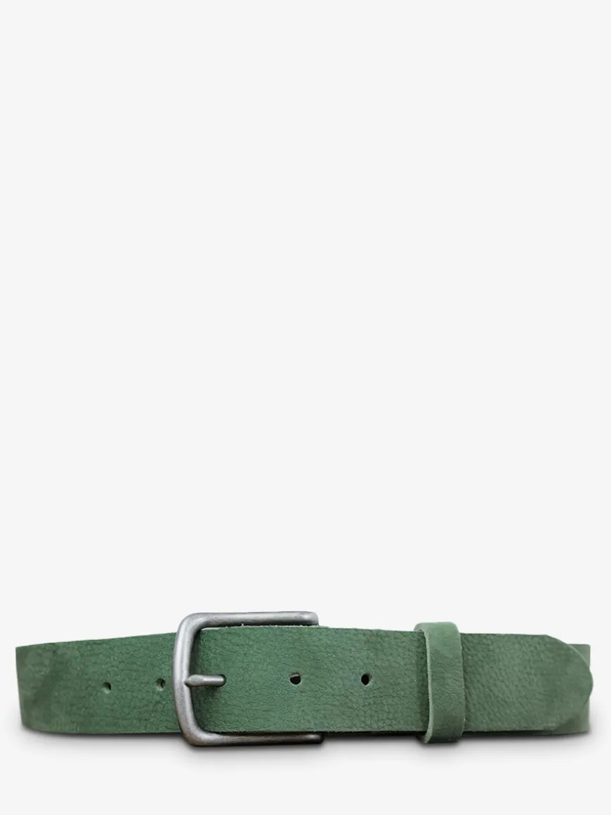 LaCeinture Magnifique Nubuck - 35mm - Vert Amande