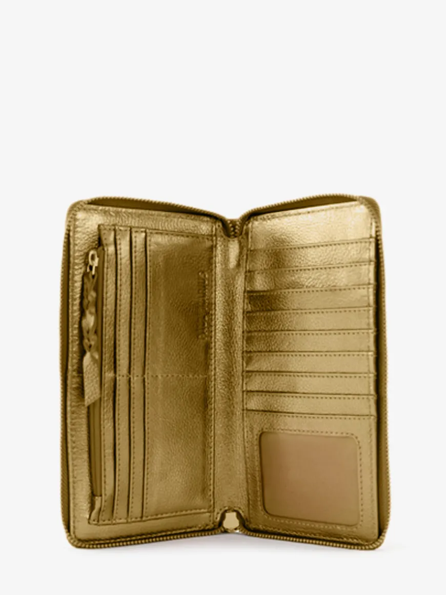 LePortefeuille Charlotte - Bronze