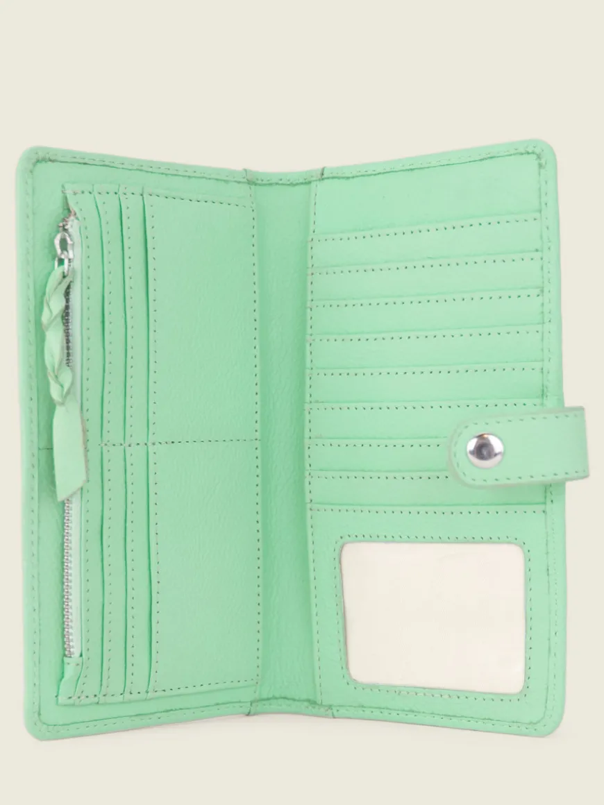 LePortefeuille Charlotte N°2 Pastel - Menthe