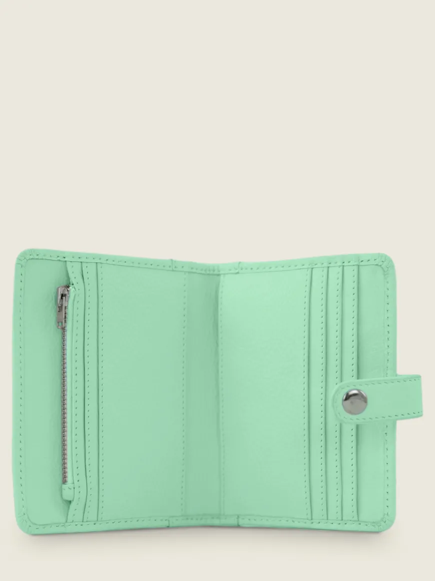 LePortefeuille Jeanne Pastel - Menthe
