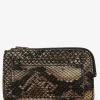 LePorte-monnaie AUGUSTIN Python - Noir